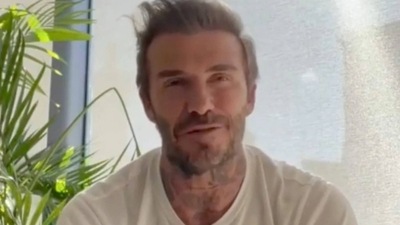 Former Manchester United and Real Madrid star David Beckham (Twitter) Former Manchester United and Real Madrid star David Beckham (Twitter)