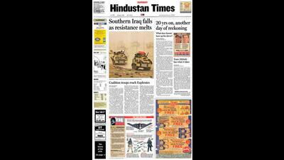 HT This Day: March 23, 2003 -- Southern Iraq falls as resistance melts