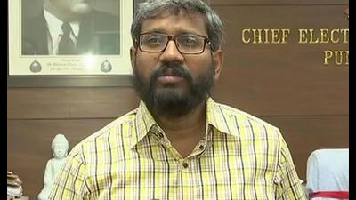 Chief electoral officer of Punjab S Karuna Raju.