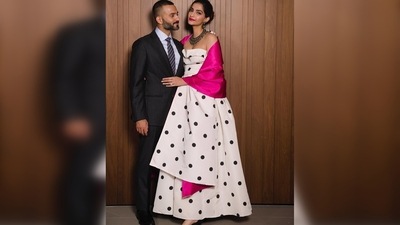 Several A-listers from Bollywood commented on Sonam Kapoor's post. Congratulating the couple, Karisma Kapoor wrote, "Big congratulations to you both" while Dia Mirza commented saying, "Such wonderful news!!! So happy for you." (Instagram/@sonamkapoor) Several A-listers from Bollywood commented on Sonam Kapoor's post. Congratulating the couple, Karisma Kapoor wrote, "Big congratulations to you both" while Dia Mirza commented saying, "Such wonderful news!!! So happy for you." (Instagram/@sonamkapoor)