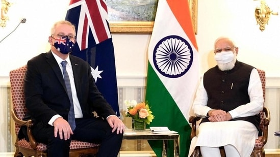 PM Modi, Morrison to hold second India-Australia virtual summit today |  Latest News India - Hindustan Times