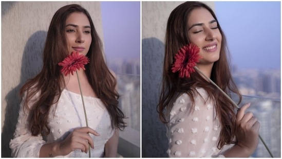 Disha's post got much love from her fans, who filled the comments section with reactions like "So pretty," "Beauty in white," "Prettiest human," and more. Even Rahul Vaidya reacted to the photos by liking the post.(Instagram/@dishaparmar)