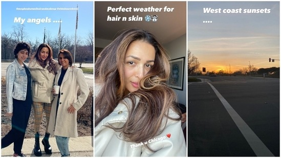 Malaika Arora shares snippets from her US holiday.