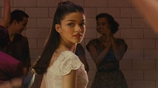 A still of Rachel Zegler from West Side Story, A still of Rachel Zegler from West Side Story,