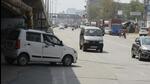 Commuters driving on the wrong way from Hero Honda Chowk to Khandsa village in Gurugram on Saturday. (Parveen Kumar/HT photo) Commuters driving on the wrong way from Hero Honda Chowk to Khandsa village in Gurugram on Saturday. (Parveen Kumar/HT photo)