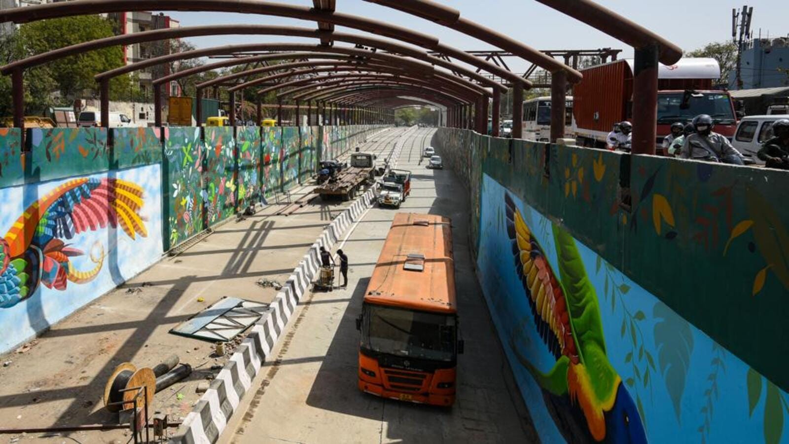 Delhi’s Ashram Chowk underpass: Trial begins on chaotic note