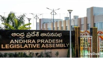 The slogans resulted in the suspension of Bendalam Ashok, Velagapudi Ramakrishnababu, Ramaraju and Anagani Satyaprasad from the Andhra Pradesh assembly. (HT Archives)