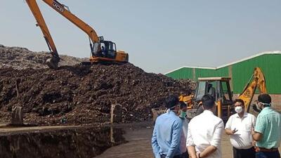 MC Commissioner Pardeep Sabharwal along with other officials inspecting the main dump site of MC at Tajpur road, where windrow composting has to commence, in Ludhiana on March 22, 2022. (HT PHOTO) MC Commissioner Pardeep Sabharwal along with other officials inspecting the main dump site of MC at Tajpur road, where windrow composting has to commence, in Ludhiana on March 22, 2022. (HT PHOTO)