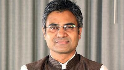 Sandeep Pathak has been named as AAP’s Gujarat in charge. (ANI)