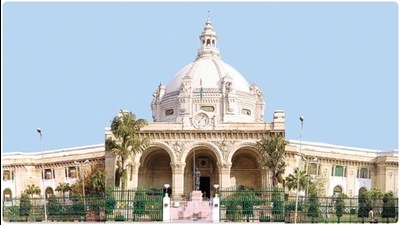 Earlier, there was speculation that Akhilesh Yadav and Azam Khan would leave their assembly seats and retain Lok Sabha membership (File Photoof Vidhan Bhawan)