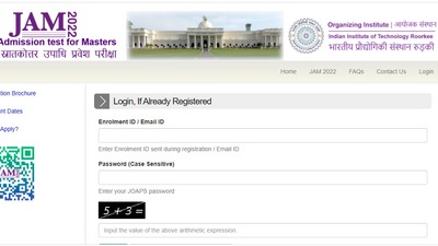 IIT JAM 2022 scorecard released at jam.iitr.ac.in, check direct link here ( jam.iitr.ac.in/index.html)