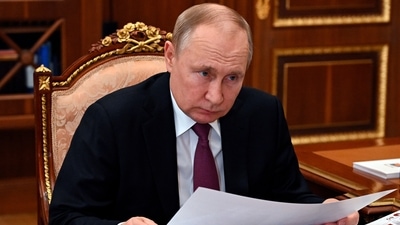 Russian President Vladimir Putin. (AP) Russian President Vladimir Putin. (AP)