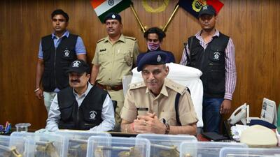 25 illegal pistols and two live cartridges were recovered from the possession of the suspects, said the police on Sunday. (SOURCED)