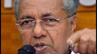 Kerala chief minister Pinarayi Vijayan also accused the opposition Congress and BJP of adopting a stand against the progress of the state, but warned them that the common people were aware of their motive. (HT Archives) Kerala chief minister Pinarayi Vijayan also accused the opposition Congress and BJP of adopting a stand against the progress of the state, but warned them that the common people were aware of their motive. (HT Archives)