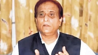 SP leader Azam Khan.&nbsp; (PTI file)