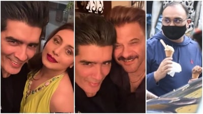 Rani Mukerji celebrated her 44th birthday with Karan Johar and Manish Malhotra.