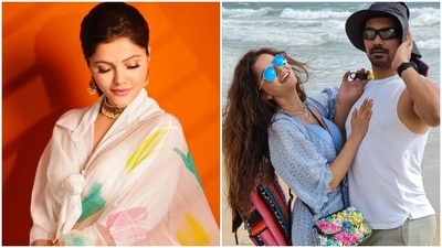 Television actor Rubina Dilaik often shares pictures and videos with millions of her fans on Instagram, updating them about her life. From photoshoots to travel diaries to adorable moments with her husband Abhinav Shukla, the star does it all. Her latest post on Instagram shows her in a printed sheer saree and cropped shirt blouse, striking elegant poses for the camera. Scroll ahead to see all the photos. (Instagram/@rubinadilaik) Television actor Rubina Dilaik often shares pictures and videos with millions of her fans on Instagram, updating them about her life. From photoshoots to travel diaries to adorable moments with her husband Abhinav Shukla, the star does it all. Her latest post on Instagram shows her in a printed sheer saree and cropped shirt blouse, striking elegant poses for the camera. Scroll ahead to see all the photos. (Instagram/@rubinadilaik)