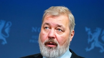 Russian journalist Dmitry Muratov (Reuters)