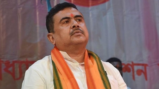 Earlier in the day, Adhikari had tweeted that law and order in West Bengal is on a rapid freefall.(PTI file photo)