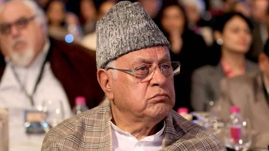 National Conference president Dr Farooq Abdullah.