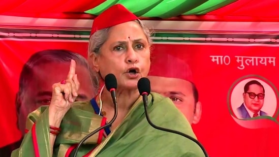 Samajwadi Party MP Jaya Bachchan.(ANI)