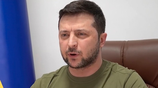 Ukrainian President Volodymyr Zelenskyy. (AP)