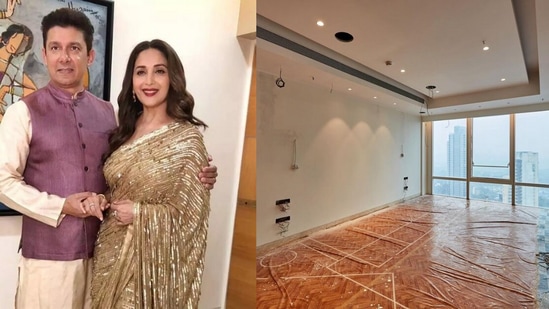 A glimpse of Madhuri Dixit and her husband Shriram Madhav Nene's new home.