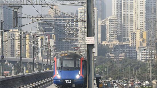 The safety certification for any metro corridor is given after a series of inspections undertaken by the Commissioner of Railway Safety (CRS). (Vijay Bate/HT Photo)