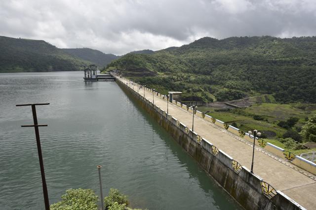 The Vaitarna River has three dam - Upper Vaitarna, Modak Sagar, and the Lower Vaitarna (Arijit Sen/HT PHOTO) The Vaitarna River has three dam - Upper Vaitarna, Modak Sagar, and the Lower Vaitarna (Arijit Sen/HT PHOTO)