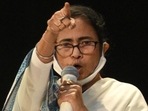 Trinamool Congress chairperson and West Bengal chief minister Mamata Banerjee. (HT Photo)
