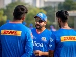 Sharma felt that because it’s a relatively new team, MI won’t enjoy a home advantage even though the tournament is played in Maharashtra. (Mumbai Indians Instagram) Sharma felt that because it’s a relatively new team, MI won’t enjoy a home advantage even though the tournament is played in Maharashtra. (Mumbai Indians Instagram)