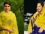 Samantha Ruth Prabhu wishes Kangana Ranaut on her 35th birthday.
