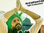 Abhishek Bachchan release new Dasvi poster on Tuesday.&nbsp;