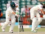 Mitchell Starc and Pat Cummins were in an unforgivable mood. (Cricket Pakistan. )