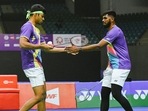 Satwiksairaj Rankireddy and Chirag Shetty beat recently crowned All England champions Shohibul Fikri and Bagas Maulana(Twitter/BAI_Media) Satwiksairaj Rankireddy and Chirag Shetty beat recently crowned All England champions Shohibul Fikri and Bagas Maulana(Twitter/BAI_Media)