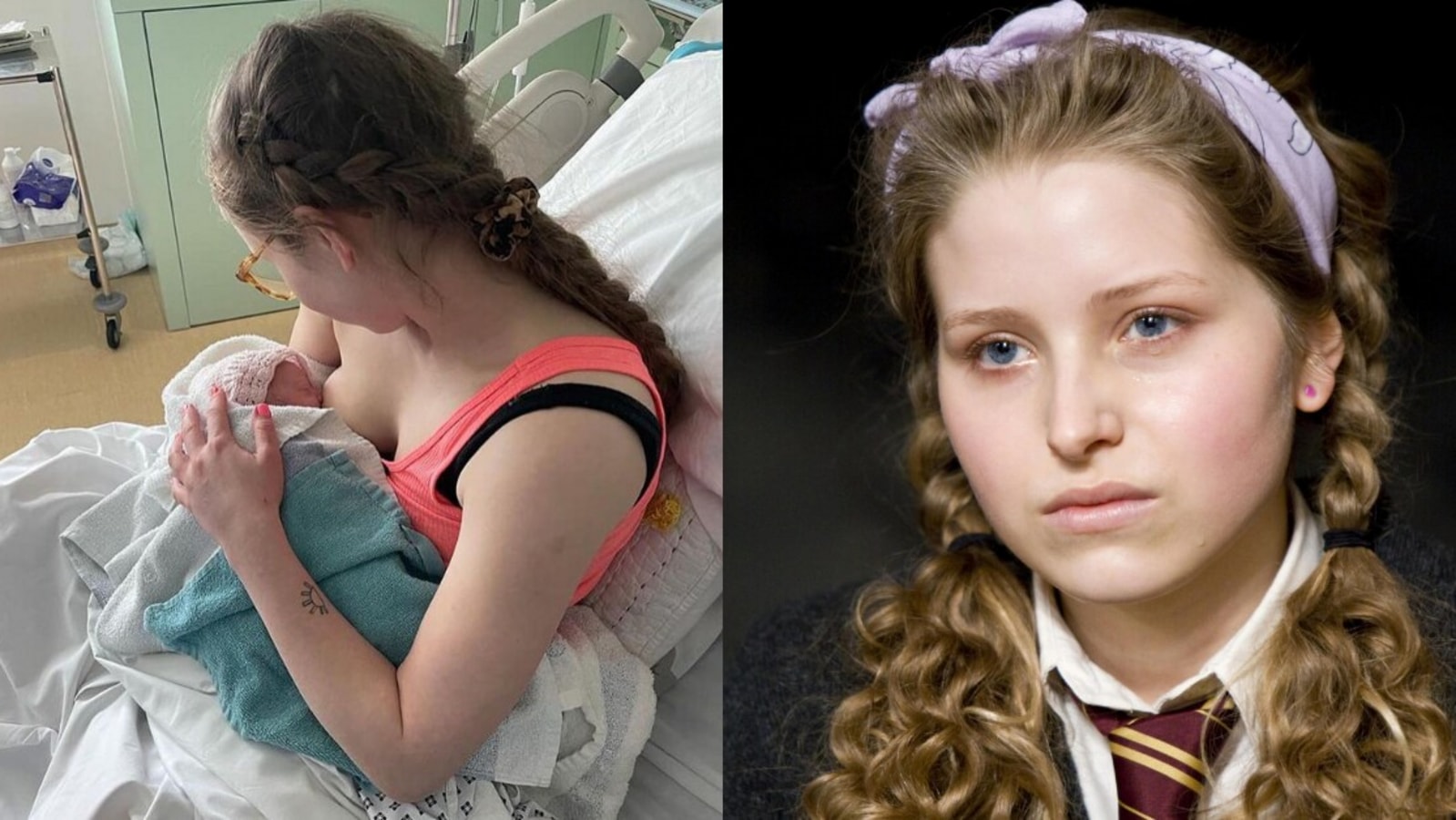 Harry Potter’s Lavender Brown aka Jessie Cave welcomes her fourth child with partner Alfie Brown. See pics