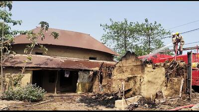 At least 8 persons were allegedly burnt to death to avenge the killing of a TMC leader in West Bengal’s Birbhum district. (PTI Photo) At least 8 persons were allegedly burnt to death to avenge the killing of a TMC leader in West Bengal’s Birbhum district. (PTI Photo)