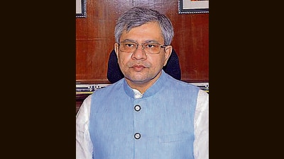 Union minister of railways Ashwini Vaishnaw (ANI)