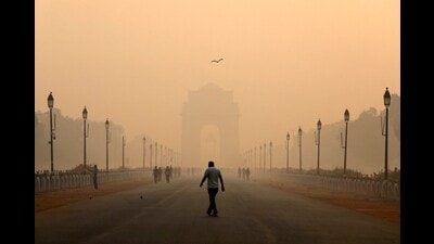 The annual average PM2.5 levels in the city rose by almost 15% in 2021 compared to 2020 — from 84.1 micrograms per cubic metre (mcm) to 96.4 mcm. (REUTERS) The annual average PM2.5 levels in the city rose by almost 15% in 2021 compared to 2020 — from 84.1 micrograms per cubic metre (mcm) to 96.4 mcm. (REUTERS)