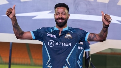 Gujarat Titans captain Hardik Pandya (Twitter/hardikpandya7) Gujarat Titans captain Hardik Pandya (Twitter/hardikpandya7)