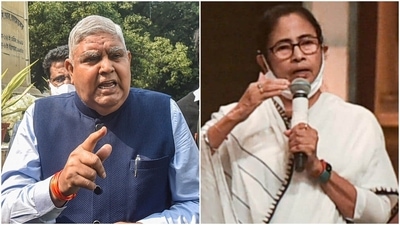 West Bengal governor Jagdeep Dhankhar and chief minister Mamata Banerjee (PTI) West Bengal governor Jagdeep Dhankhar and chief minister Mamata Banerjee (PTI)
