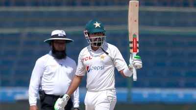 Babar batted for nearly two full days. (AP)