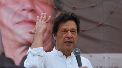 A file photo of Pakistan prime minister Imran Khan (Reuters)