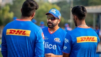 Sharma felt that because it’s a relatively new team, MI won’t enjoy a home advantage even though the tournament is played in Maharashtra.&nbsp; (Mumbai Indians Instagram)