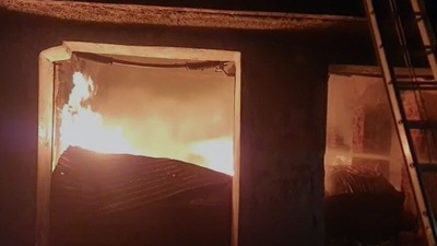 11 migrant workers charred to death in Hyderabad warehouse fire.