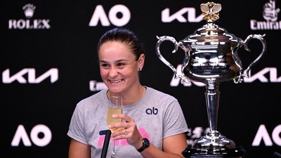 Former Australia tennis player Ash Barty (REUTERS)