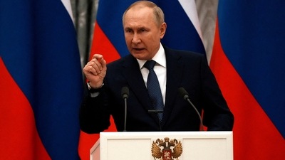File photo of Russian President Vladimir Putin. (REUTERS)