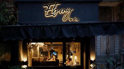 The facade of Ebony Cafe. (Photo: Shantanu Bhattacharya/HT) The facade of Ebony Cafe. (Photo: Shantanu Bhattacharya/HT)