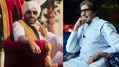 Amitabh Bachchan has praised Abhishek Bachchan's Dasvi trailer. Amitabh Bachchan has praised Abhishek Bachchan's Dasvi trailer. 