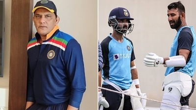 Mohammad Azharuddin has his say on Cheteshwar Pujara and Ajinkya Rahane's future with the Indian team. (Insta/Getty) Mohammad Azharuddin has his say on Cheteshwar Pujara and Ajinkya Rahane's future with the Indian team. (Insta/Getty)